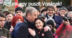 MSZP-DK: Adjunk egy puszit Vonának!